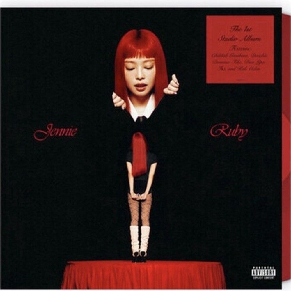 Jennie Ruby The 1st Studio Album -Red Colored Vinyl LP